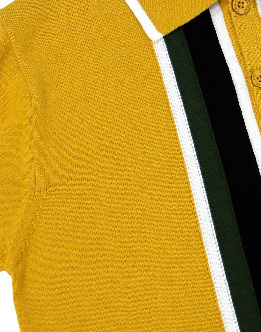 Screamin Jay Mod Square Stripe Polo 3 Screamin Jay Mod Square Stripe Polo