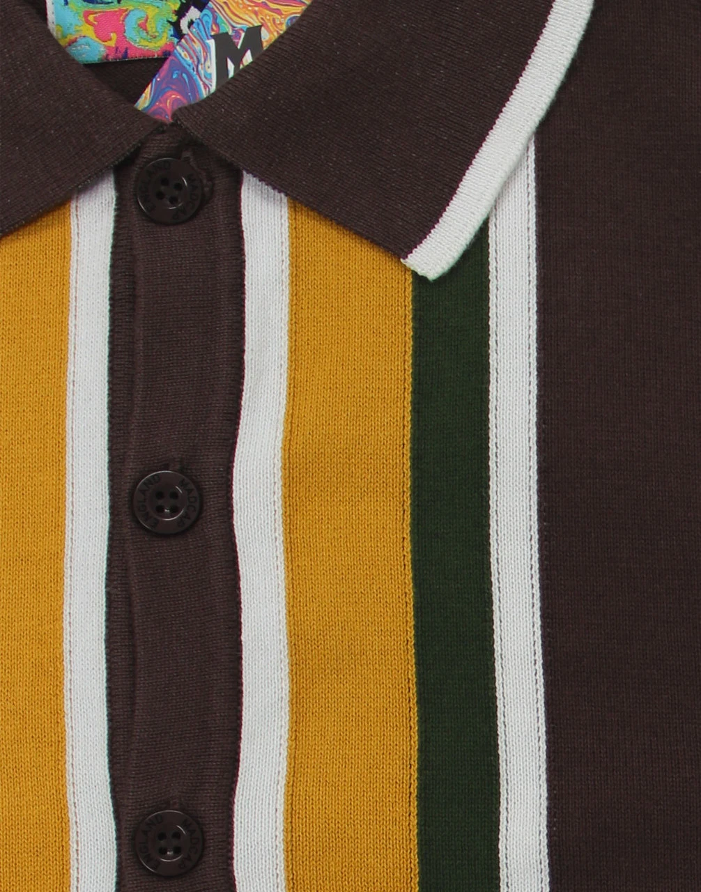 Screamin Jay Mod Square Stripe Polo 8 Screamin Jay Mod Square Stripe Polo - Image 6