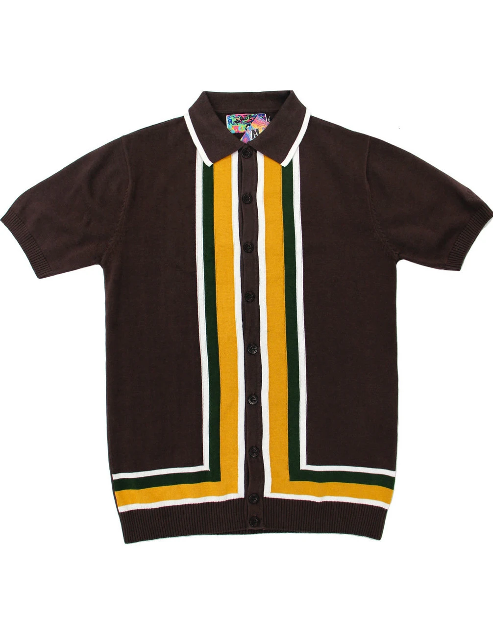 Screamin Jay Mod Square Stripe Polo 12 Screamin Jay Mod Square Stripe Polo - Image 10