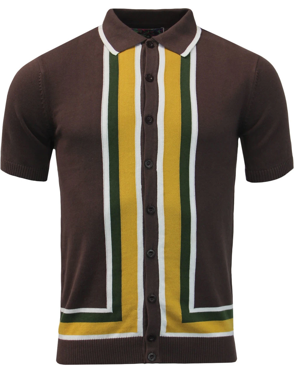 Screamin Jay Mod Square Stripe Polo 10 Screamin Jay Mod Square Stripe Polo - Image 8