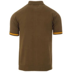 Thunderclap Mod Stripe Zip Polo (G) -Cheap Outfits For Man Store madcap england shock of the lightning polo beech 1 15374.1661265684