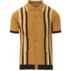Shockwave Mod Stripe Knit Polo (SB) -Cheap Outfits For Man Store madcap england shockwave polo bronze mist 55771.1661264912