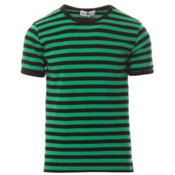 Retrorocket Mod S/S Stripe Tee G/B -Cheap Outfits For Man Store madcap england ss retrorocket black green 3 94140.1661261310