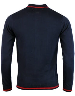 Marriott Suede Mod Polo Cardigan BM -Cheap Outfits For Man Store madcap england suede marriott 3 05958.1661270255 4