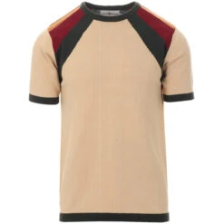 Sunburst Retro 70s Knitted Tee 11 Sunburst Retro 70s Knitted Tee -Cheap Outfits For Man Store madcap england sunburst knitted tee 3 81963.1661263035