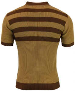 Terry Retro Mod Rib Stripe Polo WW 21 Terry Retro Mod Rib Stripe Polo WW -Cheap Outfits For Man Store madcap england terry polo brown 2 95668.1679657084 3