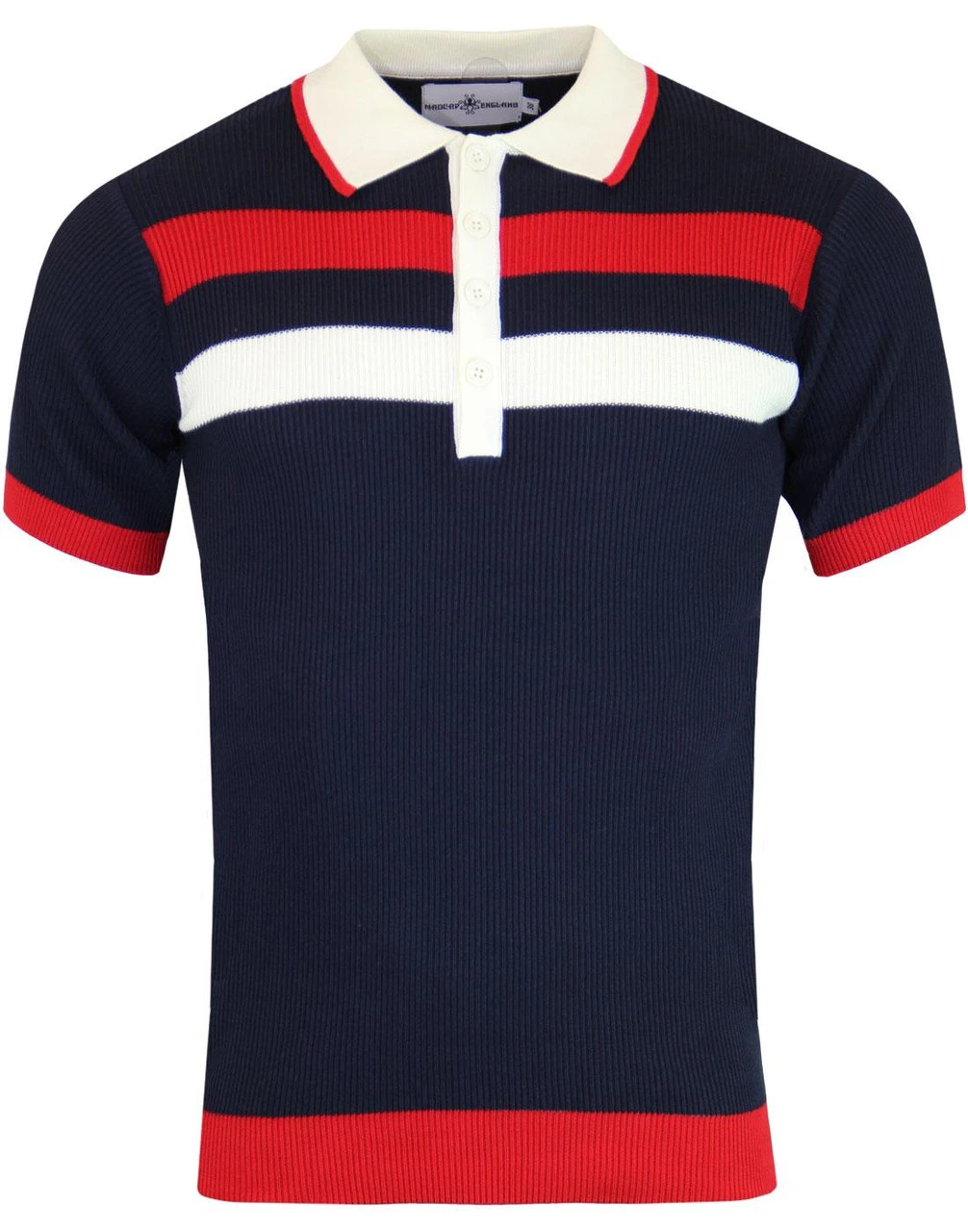 Terry Mod Ribbed Stripe Polo (Z) 12 Terry Mod Ribbed Stripe Polo (Z) - Image 10