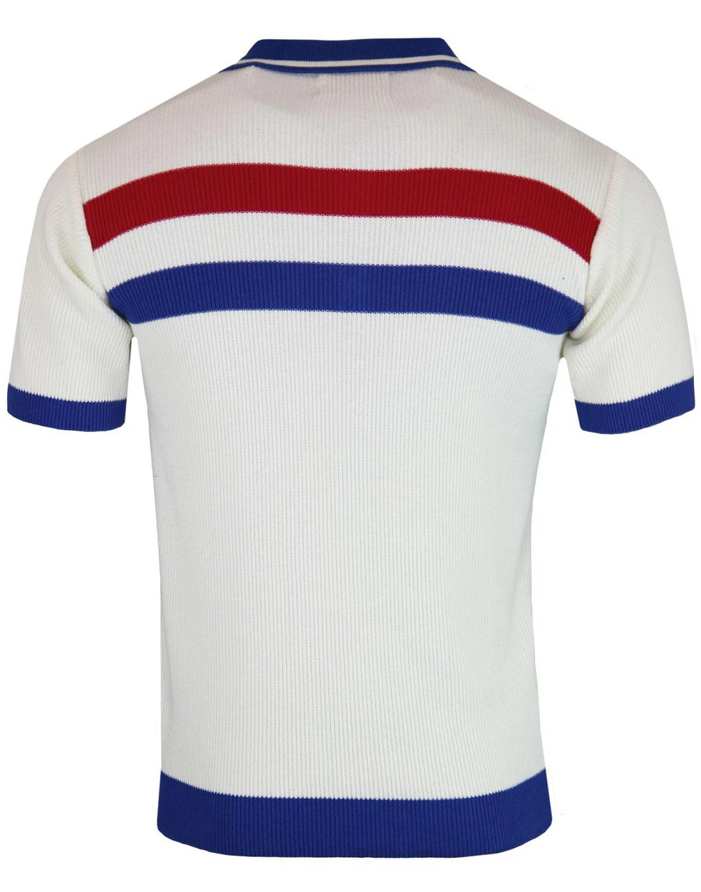 Terry Retro Mod Rib Stripe Polo WW 5 Terry Retro Mod Rib Stripe Polo WW - Image 3