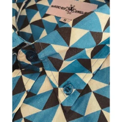 Trip Geo Chevron Retro Mod Shirt