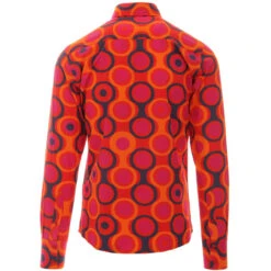 Trip Circles Mod Button Down Shirt -Cheap Outfits For Man Store madcap england trip op art target shirt orange 1 35197.1661265466 3