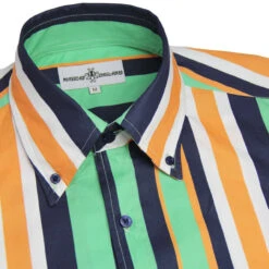 Trip Stripe Retro 60s Mod Shirt -Cheap Outfits For Man Store madcap england trip retro mod stripe shirt 2 94824.1661266003