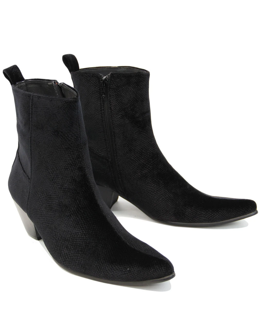 Velvet Casbah Cuban Chelsea Boots B 4 Velvet Casbah Cuban Chelsea Boots B - Image 2