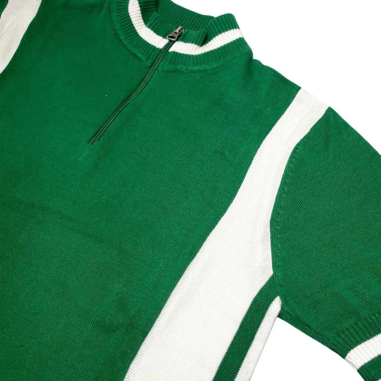 Vitesse Mod Knitted Cycling Top In Green 3 Vitesse Mod Knitted Cycling Top In Green