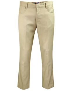 Logan Bootcut Hopsack Trousers (St) -Cheap Outfits For Man Store madcap hopsack bootcut trousers cream 1 36024.1661268784 3