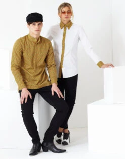 Middle Earth 60s Mod Kaftan Shirt 12 Middle Earth 60s Mod Kaftan Shirt -Cheap Outfits For Man Store madcap kaftan shirt11 55697.1661268669