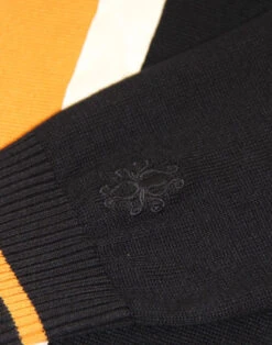 Marriott Suede Mod Polo Cardigan GO -Cheap Outfits For Man Store madcap marriot black close 2 40068.1661268928 3