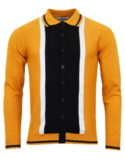 Marriott Suede Mod Polo Cardigan NS -Cheap Outfits For Man Store madcap marriot golden oak front 29275.1661268937 2