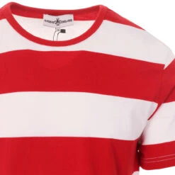 Milne Retro Mod Block Stripe Tee R -Cheap Outfits For Man Store madcap milne tee red white 03 80612.1661261337 1