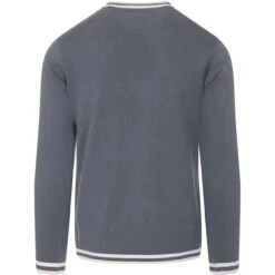 LS Moon Mod Tipped Knit Jumper (B) -Cheap Outfits For Man Store madcap moon longsleeve top flintstone back 49391.1661260833 3