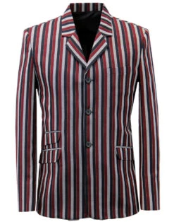 Offbeat 1960s Mod Boating Blazer