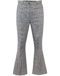 Jagger Retro POW Bellbottom Flares 8 Jagger Retro POW Bellbottom Flares -Cheap Outfits For Man Store madcap pow check bellbottoms 5 45181.1661271873