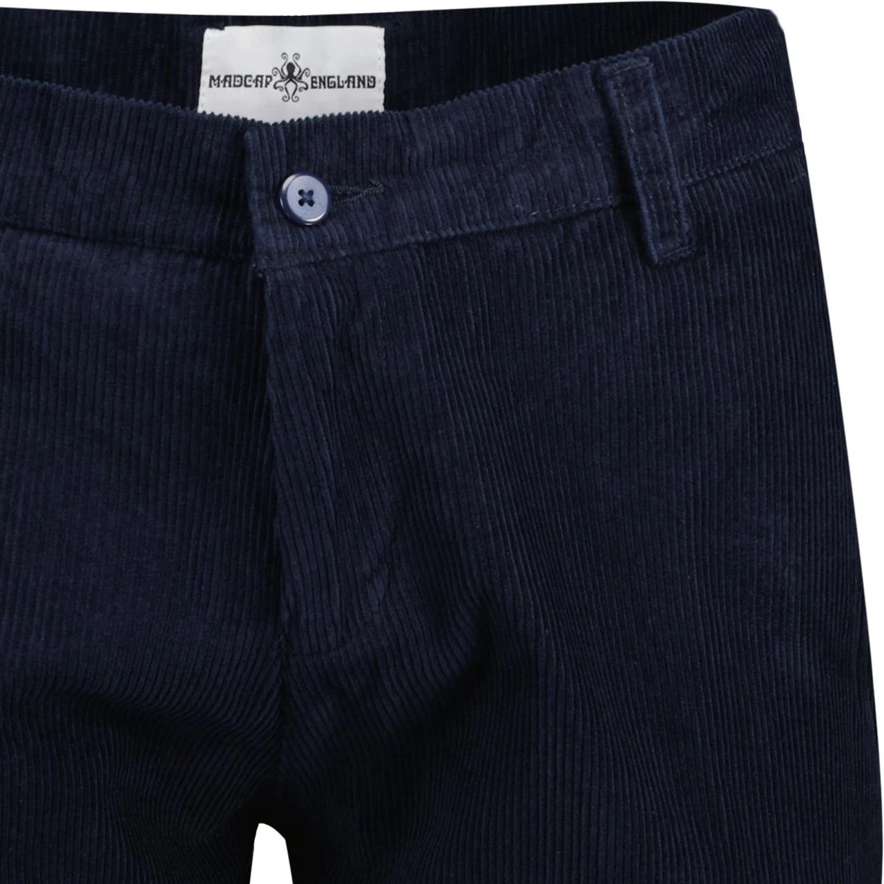 Psycho Mod Slim Cord Trousers RUST 14 Psycho Mod Slim Cord Trousers RUST - Image 12