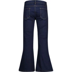 Rock Retro Bellbottom Flares INDIGO -Cheap Outfits For Man Store madcap rock flares indigo back 61395.1661260257 3