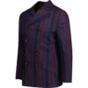 Backbeat Double Breasted Blazer (P) -Cheap Outfits For Man Store madcap stripe db boating blazer purple back 84726.1665050574