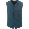 Mod Mohair Tonic Waistcoat (Teal) -Cheap Outfits For Man Store madcap suit waistcoat teal front 84409.1661264844