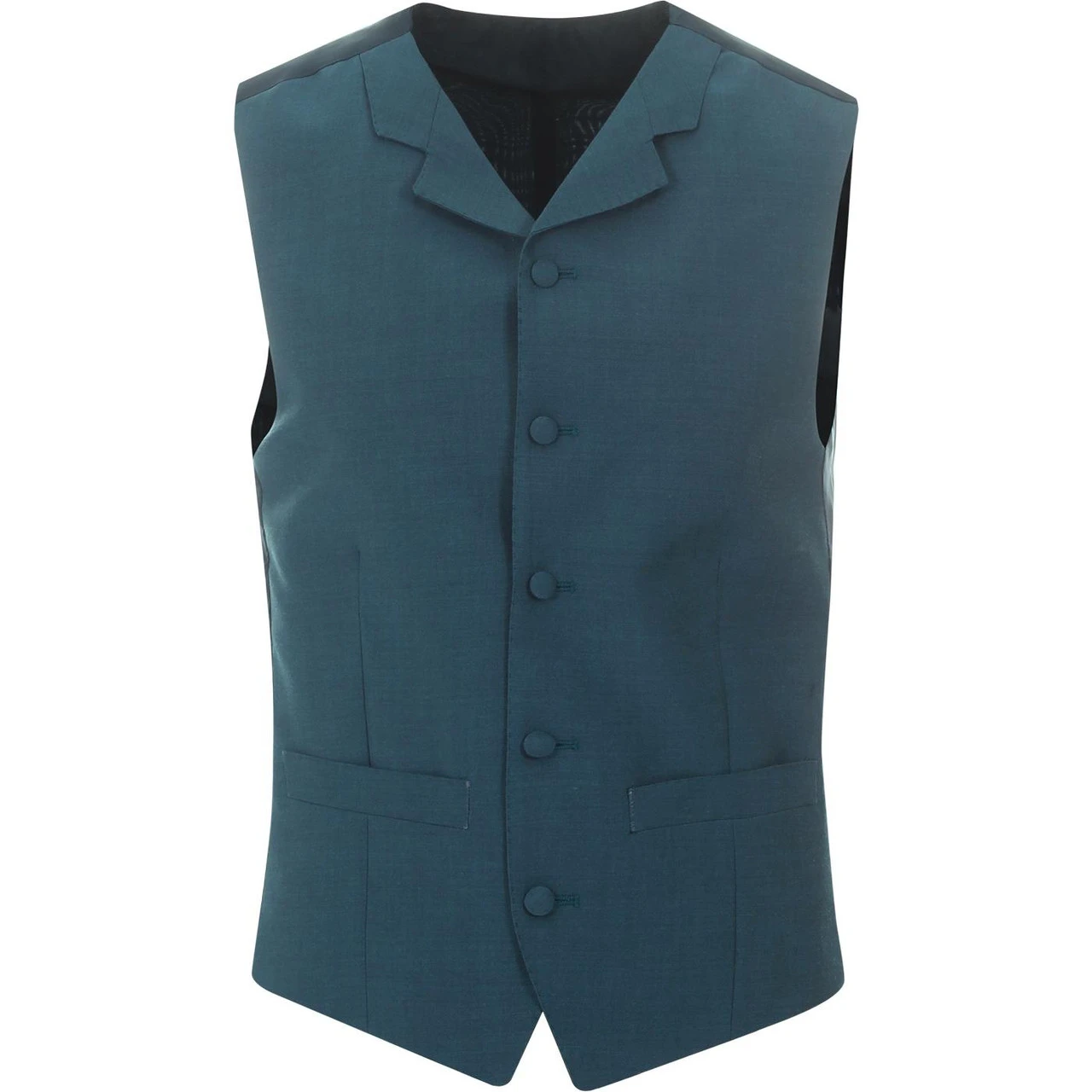 Mod Mohair Tonic Waistcoat (Teal) 3 Mod Mohair Tonic Waistcoat (Teal)