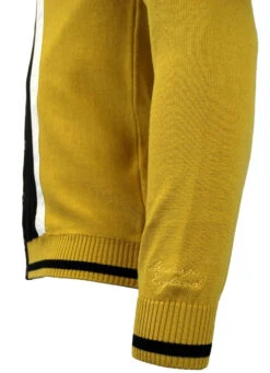 Marriott Suede Mod Polo Cardigan NR -Cheap Outfits For Man Store madcap england suede marriott mustard2 43490.1661272848