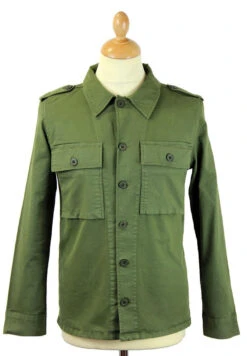 Skinny Lennon Retro Mod Army Shirt -Cheap Outfits For Man Store madcap herringbone lennon jacket3 85793.1661274041