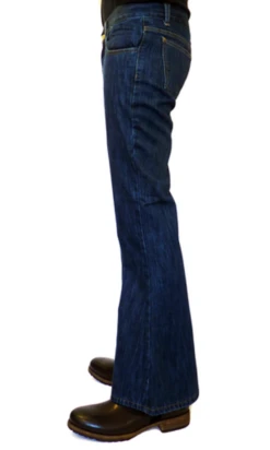 DC Flare Retro 70s Indie Flares -Cheap Outfits For Man Store madcap mid blue flares2 87707.1664879703