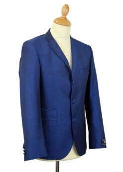 Mohair Tonic 3 Button Suit Jacket B -Cheap Outfits For Man Store madcap mod mohair suit bright blue5 73788.1661273013