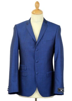 Mohair Tonic 3 Button Suit Jacket B -Cheap Outfits For Man Store madcap mod mohair suit bright blue7 91182.1661273010