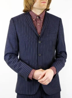 Tailored By Pinstripe Suit Jacket -Cheap Outfits For Man Store madcap pinstripe suit21 85768.1664291274