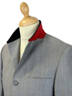 Fab 4 Button Mod Mohair Suit Jacket 12 Fab 4 Button Mod Mohair Suit Jacket -Cheap Outfits For Man Store madcap silver mohair suit jacket3 34253.1661272977