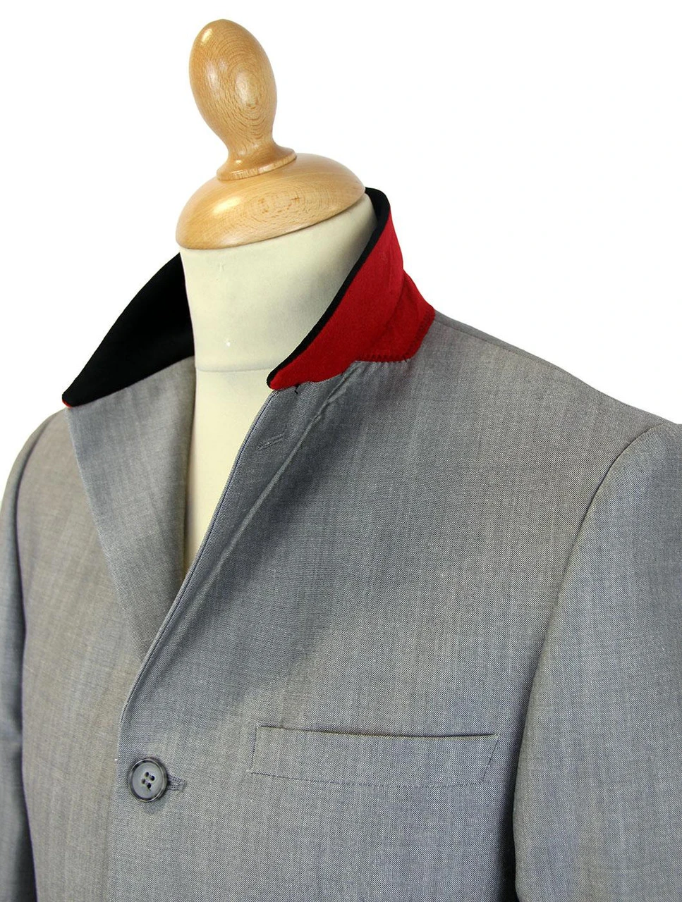 Fab 4 Button Mod Mohair Suit Jacket 6 Fab 4 Button Mod Mohair Suit Jacket - Image 4