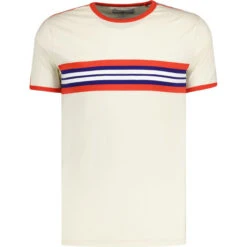 Cassette Retro 70s Stripe Tee -Cheap Outfits For Man Store madcapeng cassette tshirt white front 17694.1678373635 1