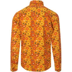 Trip Retro Floral 60s Mod Shirt -Cheap Outfits For Man Store madcapeng floral shirt yellow back 06075.1661263295