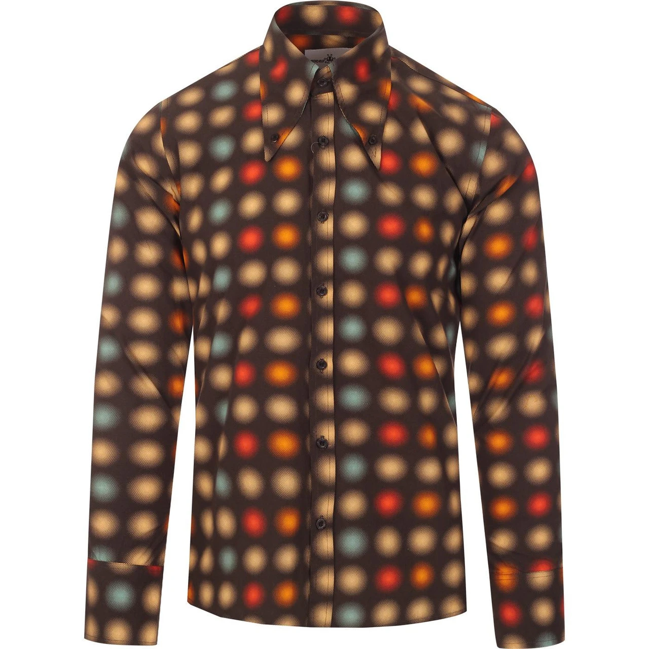 Blur Penny Dot Spear Collar Shirt 4 Blur Penny Dot Spear Collar Shirt - Image 2