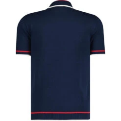 Ripley Grid Jacquard Turtleneck SW -Cheap Outfits For Man Store madcapeng jaquard turtleneck tshirt navy back 50271.1678197996 1