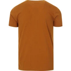 Rock N Roller Rainbow Retro 70s Tee -Cheap Outfits For Man Store madcapeng print panel tshirt brown back 61448.1661262526