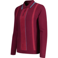 Nova Rib Knit Tonal Stripe Polo TP -Cheap Outfits For Man Store madcapeng ribbed polo top port side 21561.1673453185 2
