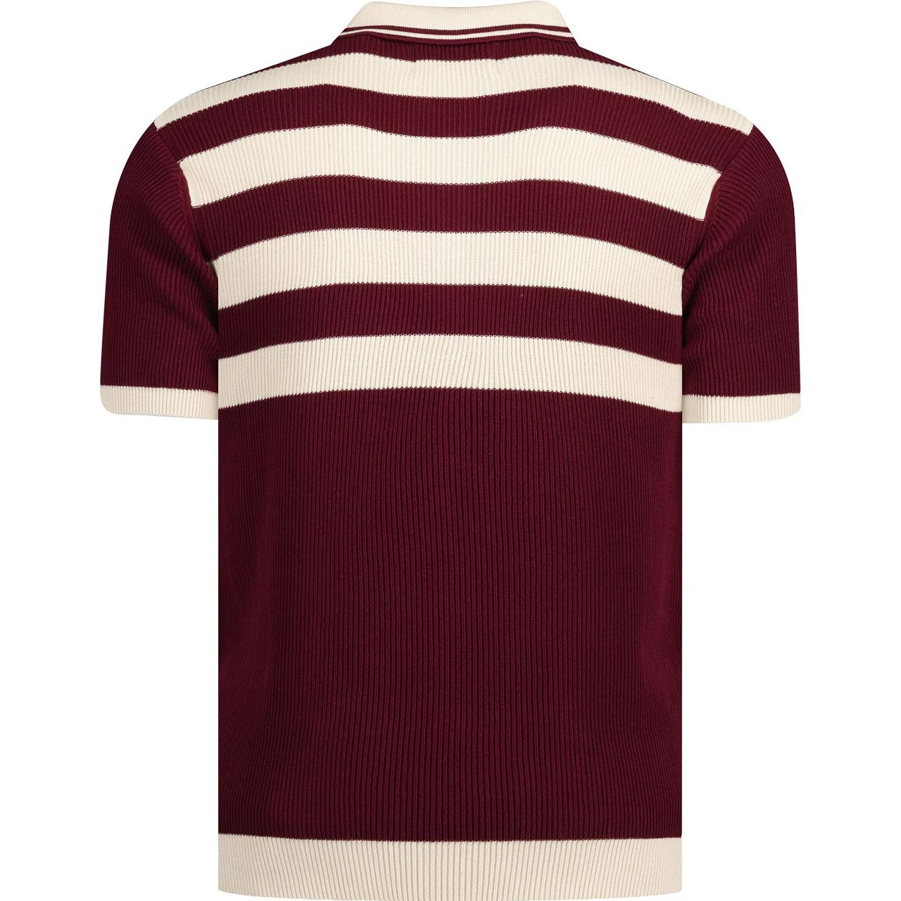 Terry Retro Mod Rib Stripe Polo WW 10 Terry Retro Mod Rib Stripe Polo WW - Image 8