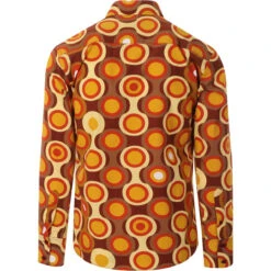 Trip Psych-Out Circle Mod Shirt B/P -Cheap Outfits For Man Store madcapeng trip shirt mustard back 31937.1661264561 2