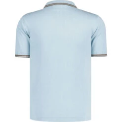 Empire Retro Popcorn Knit Polo WS -Cheap Outfits For Man Store madcapeng waffle knit polo tshirt sky back 70799.1676646673 2