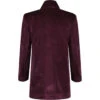 In Crowd High Collar Velvet Jacket -Cheap Outfits For Man Store madcapengland incrowd velvet coat purple back 98807.1687188999