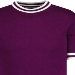 Moon Mod Tipped Knit Tee Cinnamon 32 Moon Mod Tipped Knit Tee Cinnamon -Cheap Outfits For Man Store madcapengland moon tipped tshirt purple detail 57125.1689696952