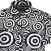Trip Oz Targets Retro 60s S/S Shirt -Cheap Outfits For Man Store madcapengland oz target shirt bw detail 01383.1689761707